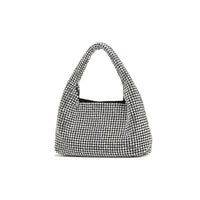 Dinner Bag Women Winter Rhinestone Bag Diamond Underarm Bag Hair Handbag