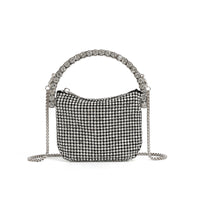 Soft Diamond Handbag the Dinner Party Small Square Bag Ladies Chain Cross Body Bag