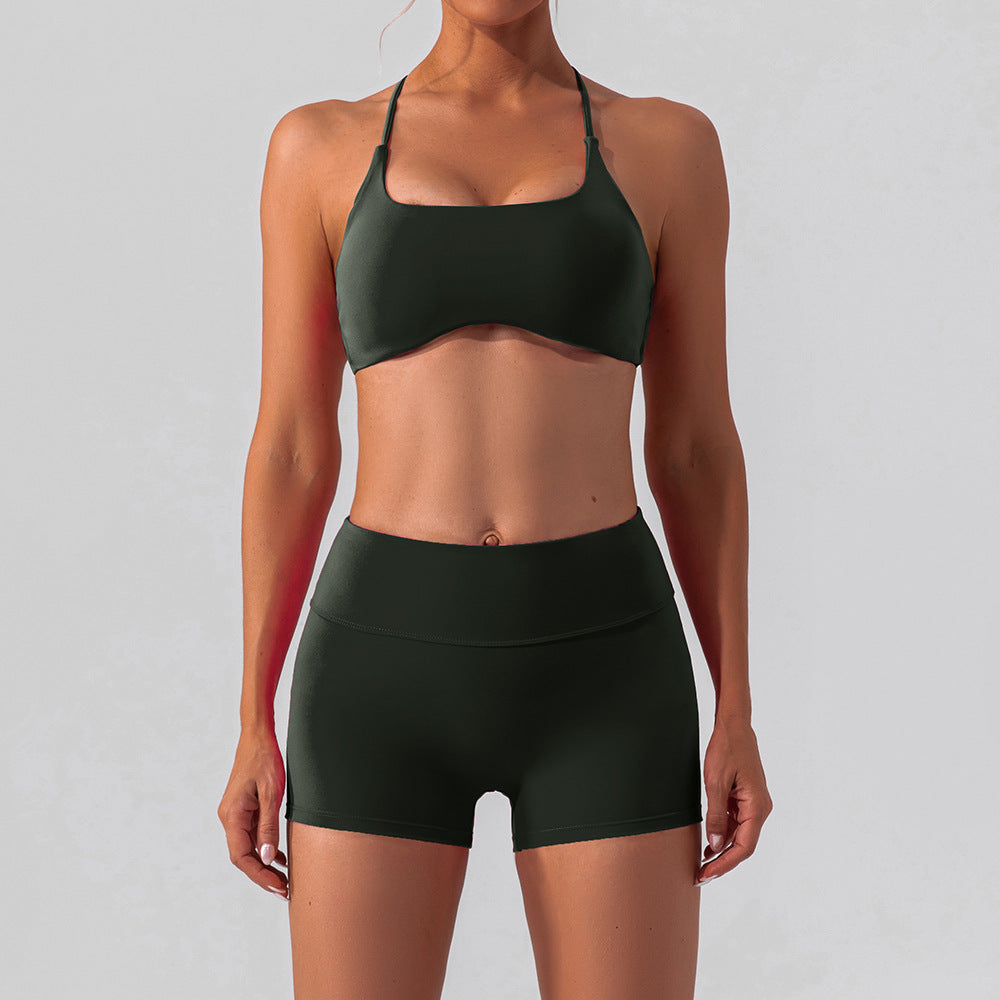 Bra Shorts/Dark Green