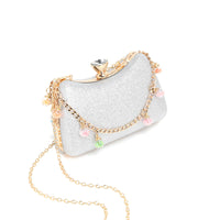 Chain Handbag Cocktail Bag Shoulder Crossbody Small Square Bag Unique Hand Carrying Coin Purse