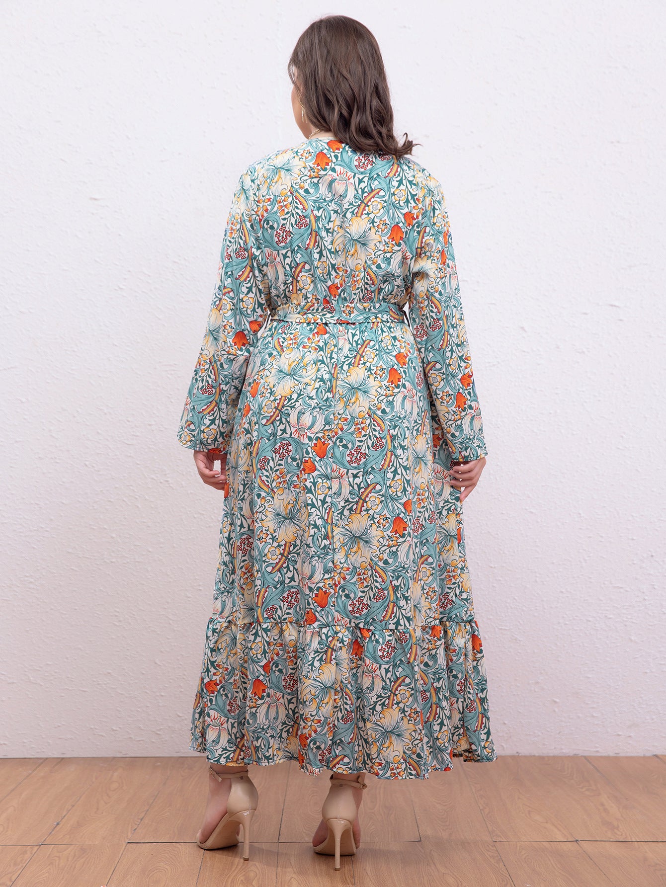 Plus Size Matching Women Dress