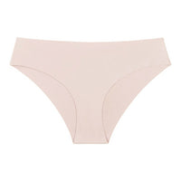 Seamless High Elastic Brocade Underwear Women Classic Low Waist Half Sheath Briefs Panties