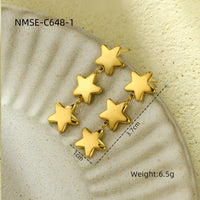 Golden Five-Pointed Star