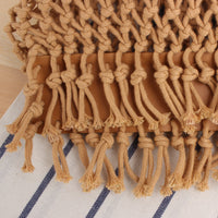 Macaron Cotton String Handmade Hollow Out Cutout Handbag South Korea tagram Bag Beach Woven Bag