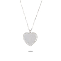Lettering Private Exclusive Stainless Steel Necklace Special Interest Inlaid Zircon Titanium Steel Embellished