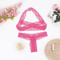 Sexy Lace-Up Multi-Color Split Three-Point Sexy Suit