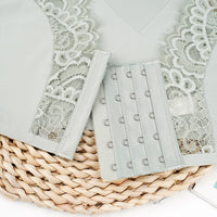 bralette French Lace Thin Gathering Bra Front Buckle Without Steel Ring Underwear Comfortable Breathable Push up Bra